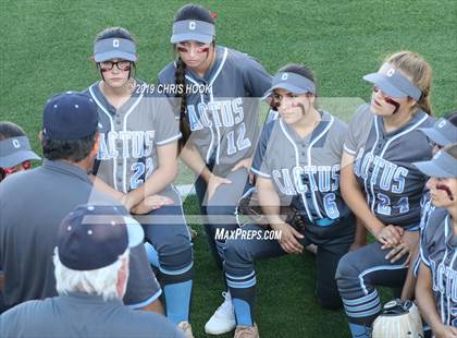 Thumbnail 3 in Salpointe Catholic vs. Cactus (AIA 4A Final) photogallery.