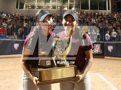 Thumbnail 2 in Salpointe Catholic vs. Cactus (AIA 4A Final) photogallery.