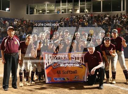 Thumbnail 3 in Salpointe Catholic vs. Cactus (AIA 4A Final) photogallery.