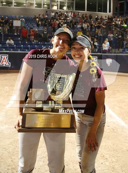 Thumbnail 2 in Salpointe Catholic vs. Cactus (AIA 4A Final) photogallery.