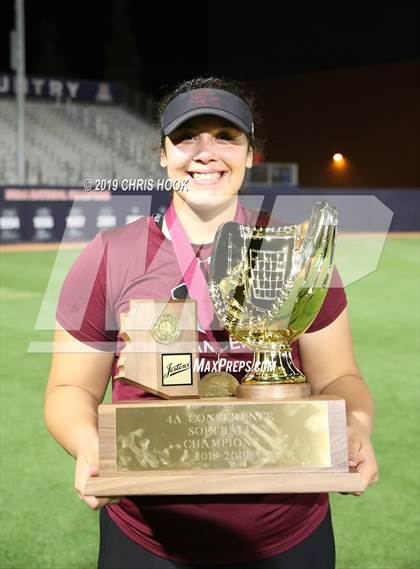 Thumbnail 2 in Salpointe Catholic vs. Cactus (AIA 4A Final) photogallery.