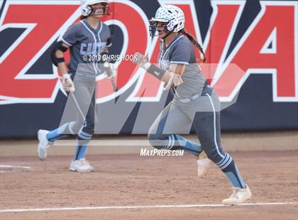 Thumbnail 3 in Salpointe Catholic vs. Cactus (AIA 4A Final) photogallery.