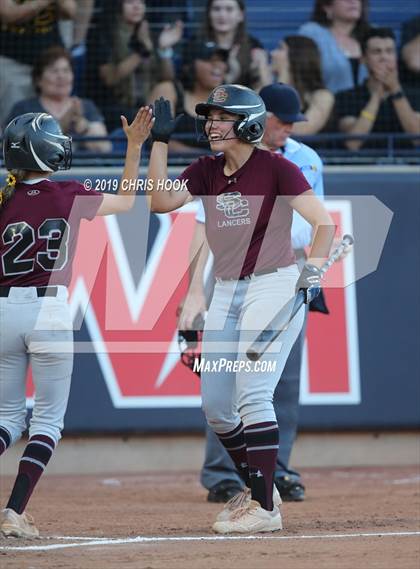 Thumbnail 1 in Salpointe Catholic vs. Cactus (AIA 4A Final) photogallery.