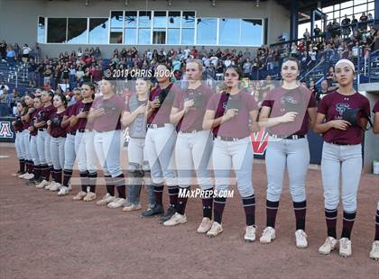 Thumbnail 3 in Salpointe Catholic vs. Cactus (AIA 4A Final) photogallery.