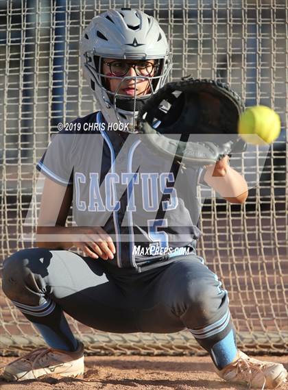 Thumbnail 3 in Salpointe Catholic vs. Cactus (AIA 4A Final) photogallery.