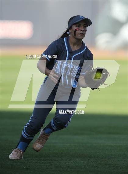 Thumbnail 3 in Salpointe Catholic vs. Cactus (AIA 4A Final) photogallery.