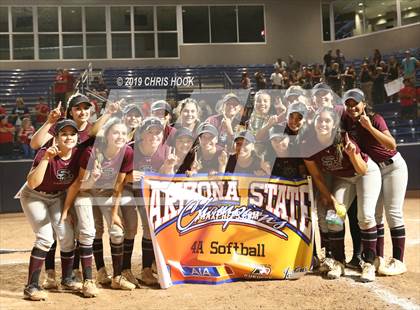 Thumbnail 3 in Salpointe Catholic vs. Cactus (AIA 4A Final) photogallery.