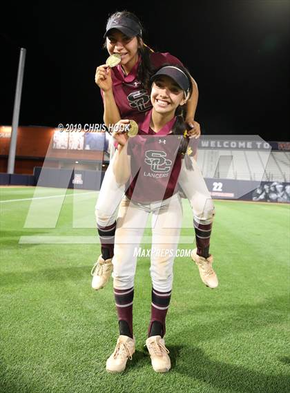 Thumbnail 1 in Salpointe Catholic vs. Cactus (AIA 4A Final) photogallery.
