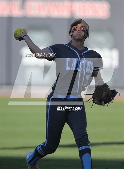 Thumbnail 3 in Salpointe Catholic vs. Cactus (AIA 4A Final) photogallery.