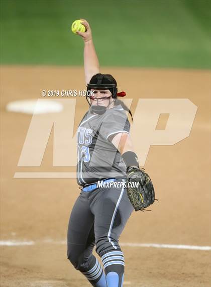 Thumbnail 3 in Salpointe Catholic vs. Cactus (AIA 4A Final) photogallery.