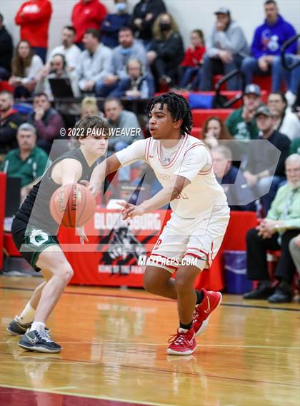 Thumbnail 1 in Hughesville @ Bloomsburg (PIAA District IV Class AAA Quarterfinal) photogallery.