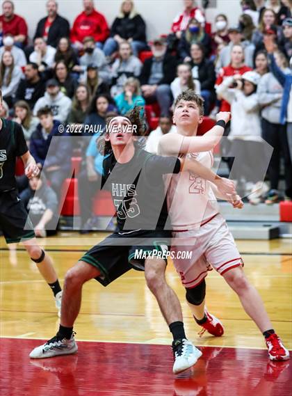Thumbnail 3 in Hughesville @ Bloomsburg (PIAA District IV Class AAA Quarterfinal) photogallery.