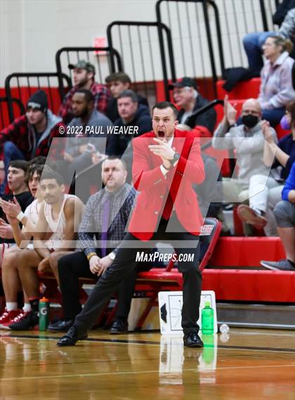 Thumbnail 1 in Hughesville @ Bloomsburg (PIAA District IV Class AAA Quarterfinal) photogallery.