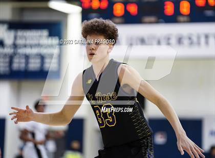 Thumbnail 3 in St. Rose vs. Hudson Catholic (Metro Classic) photogallery.
