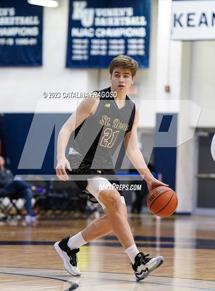 Thumbnail 1 in St. Rose vs. Hudson Catholic (Metro Classic) photogallery.
