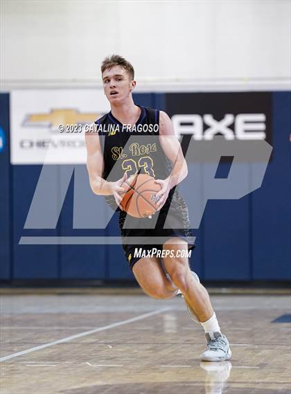 Thumbnail 1 in St. Rose vs. Hudson Catholic (Metro Classic) photogallery.