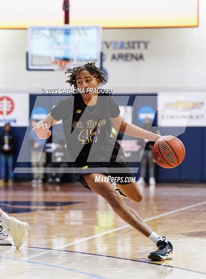 Thumbnail 3 in St. Rose vs. Hudson Catholic (Metro Classic) photogallery.