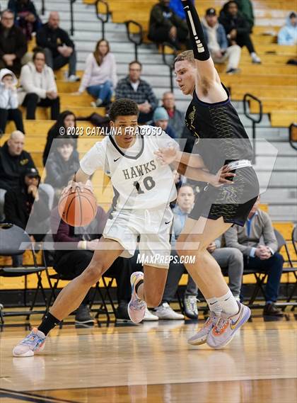 Thumbnail 2 in St. Rose vs. Hudson Catholic (Metro Classic) photogallery.