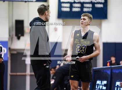 Thumbnail 1 in St. Rose vs. Hudson Catholic (Metro Classic) photogallery.