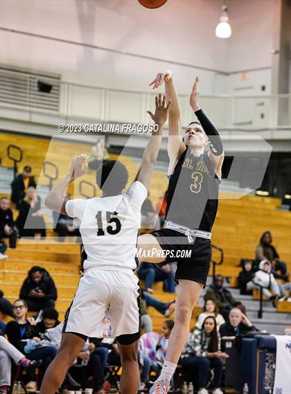 Thumbnail 1 in St. Rose vs. Hudson Catholic (Metro Classic) photogallery.