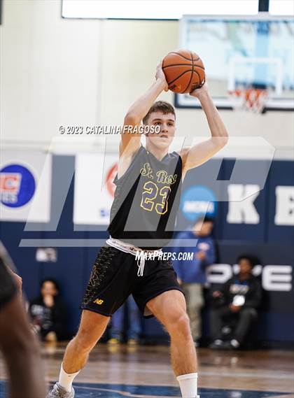 Thumbnail 2 in St. Rose vs. Hudson Catholic (Metro Classic) photogallery.