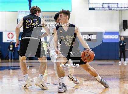 Thumbnail 2 in St. Rose vs. Hudson Catholic (Metro Classic) photogallery.