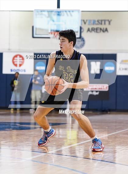 Thumbnail 2 in St. Rose vs. Hudson Catholic (Metro Classic) photogallery.