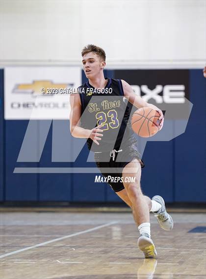 Thumbnail 3 in St. Rose vs. Hudson Catholic (Metro Classic) photogallery.