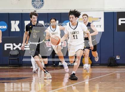Thumbnail 3 in St. Rose vs. Hudson Catholic (Metro Classic) photogallery.