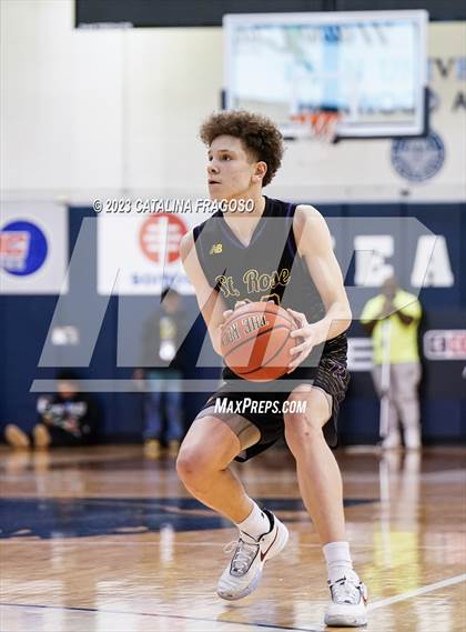 Thumbnail 1 in St. Rose vs. Hudson Catholic (Metro Classic) photogallery.