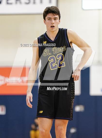 Thumbnail 3 in St. Rose vs. Hudson Catholic (Metro Classic) photogallery.