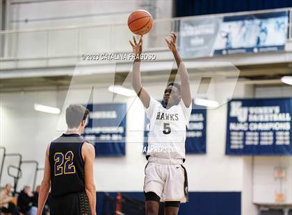 Thumbnail 3 in St. Rose vs. Hudson Catholic (Metro Classic) photogallery.