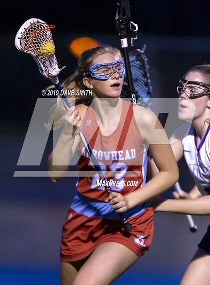 Thumbnail 3 in Arrowhead White vs Whitefish/Nicolet/Shorewood (WLF Round 1 Playoff) photogallery.