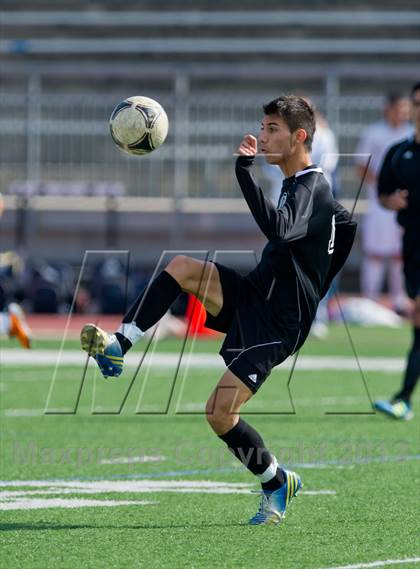 Thumbnail 2 in O'Connor vs Southwest (NISD Boys Soccer Showcase) photogallery.