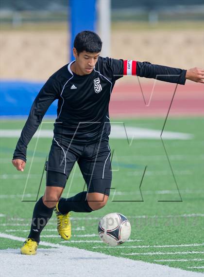 Thumbnail 1 in O'Connor vs Southwest (NISD Boys Soccer Showcase) photogallery.