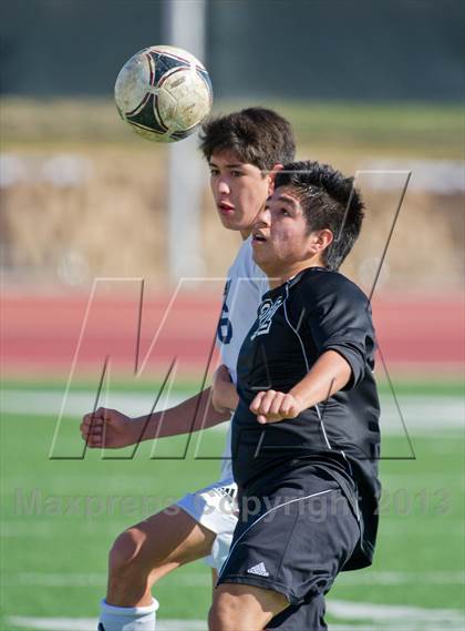 Thumbnail 1 in O'Connor vs Southwest (NISD Boys Soccer Showcase) photogallery.