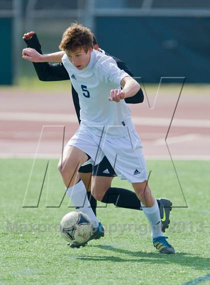 Thumbnail 1 in O'Connor vs Southwest (NISD Boys Soccer Showcase) photogallery.