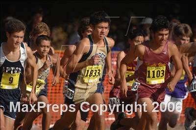 Thumbnail 3 in CIF State Cross Country Championships (D2 Boys) photogallery.