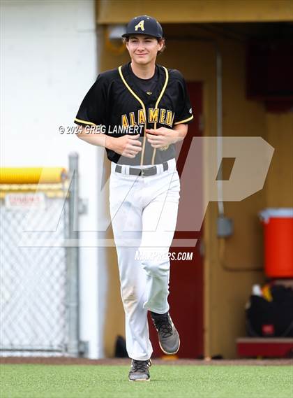 Thumbnail 2 in Alameda @ Cardinal Newman  (CIF NCS D2 Quarterfinals) photogallery.