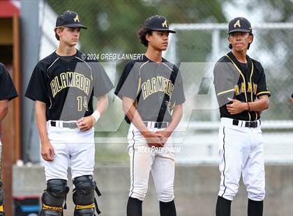 Thumbnail 1 in Alameda @ Cardinal Newman  (CIF NCS D2 Quarterfinals) photogallery.