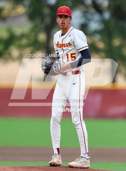 Thumbnail 1 in Alameda @ Cardinal Newman  (CIF NCS D2 Quarterfinals) photogallery.
