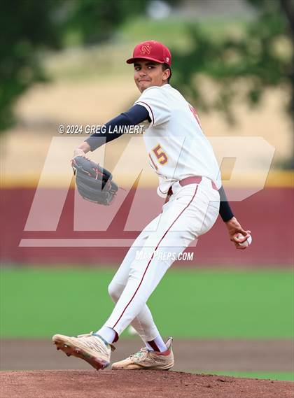 Thumbnail 2 in Alameda @ Cardinal Newman  (CIF NCS D2 Quarterfinals) photogallery.