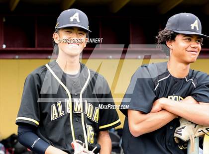 Thumbnail 1 in Alameda @ Cardinal Newman  (CIF NCS D2 Quarterfinals) photogallery.