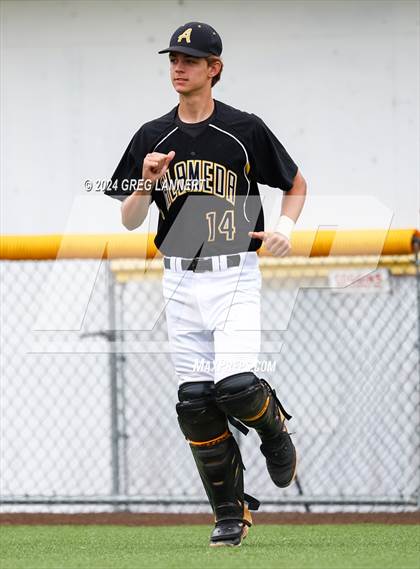 Thumbnail 1 in Alameda @ Cardinal Newman  (CIF NCS D2 Quarterfinals) photogallery.