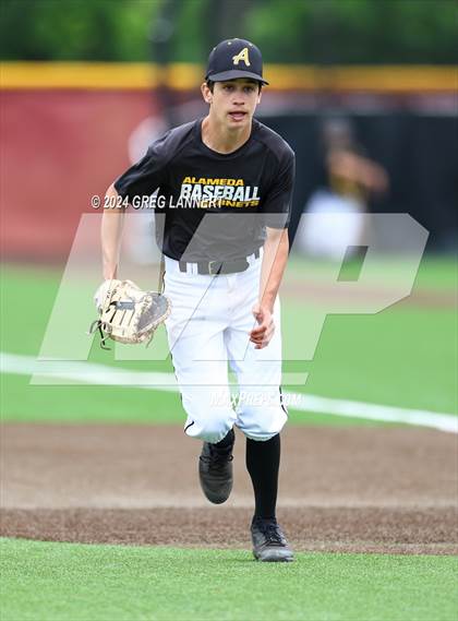 Thumbnail 1 in Alameda @ Cardinal Newman  (CIF NCS D2 Quarterfinals) photogallery.