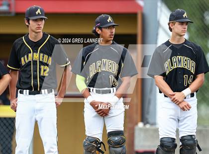Thumbnail 2 in Alameda @ Cardinal Newman  (CIF NCS D2 Quarterfinals) photogallery.