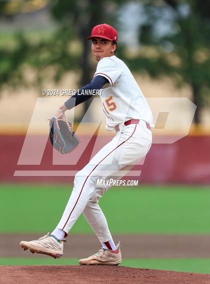 Thumbnail 3 in Alameda @ Cardinal Newman  (CIF NCS D2 Quarterfinals) photogallery.