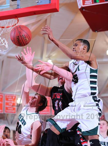 Thumbnail 1 in Blue Valley West vs Derby (McPherson Invitational) photogallery.
