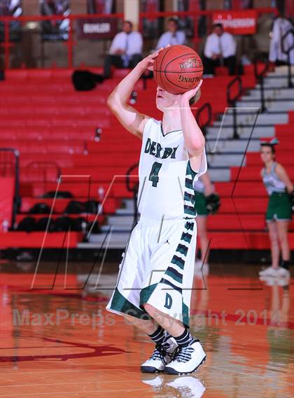 Thumbnail 2 in Blue Valley West vs Derby (McPherson Invitational) photogallery.