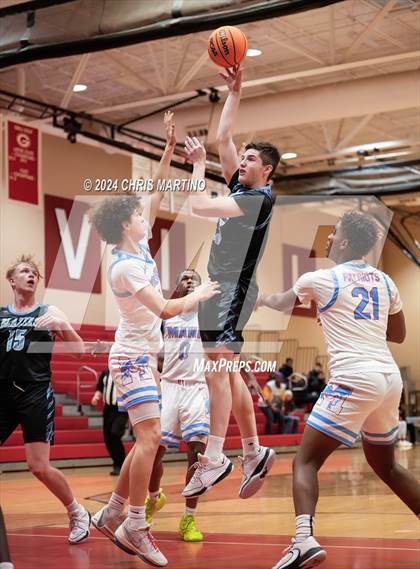 Thumbnail 2 in Greer Middle College vs J.L. Mann (Poinsettia Classic) photogallery.
